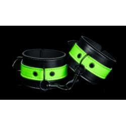 Ouch! Glow Menottes de poignets phosphorescentes Glow